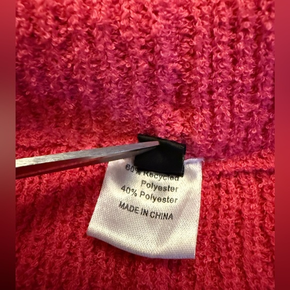 Zesica Textured Knit Set Hot Pink Shorts Sleeveless Top M - Picture 10 of 13